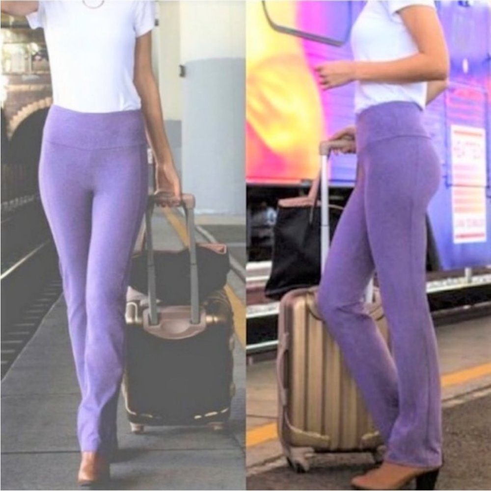 BETABRAND Straight Leg Travel Yoga Work Pants